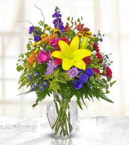Radiant Floral Medley, Get Well